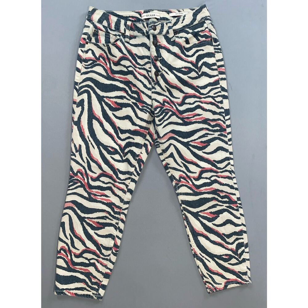 Guess '90's Skinny' Exposed Button Fly Lightweight Stretch Denim Jeans. Size 2?